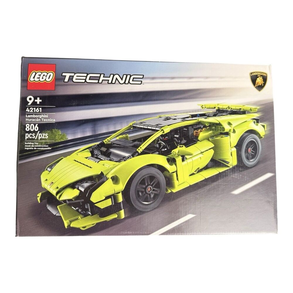 Lego Technic Lamborghini Huracán Tecnica Lime Green and Black- box only